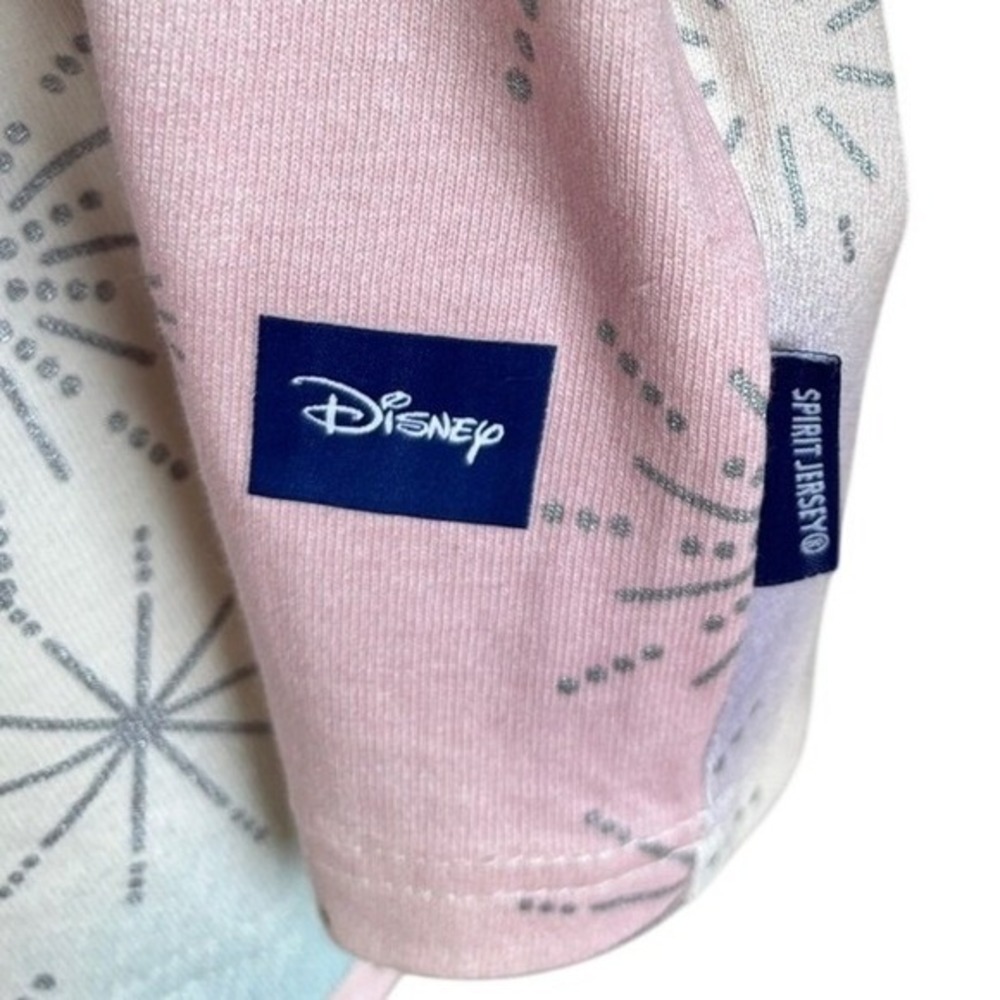 Disneyland Paris Like New Pastel Fireworks Glitter Puffy Lettering Consign - Picture 5 of 11